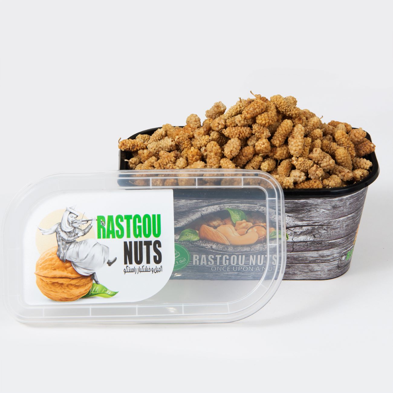 Premium Persian Dried White Mulberries – Naturally Sweet & Nutritious 500 gr