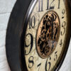 Rotating Gear Wall Clock – Industrial Vintage Timepiece