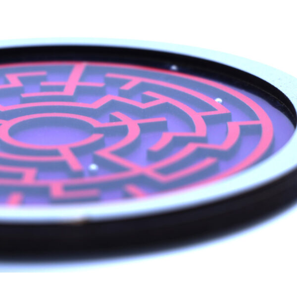 Round Wooden Maze Game for Kids
