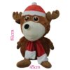 Santa Hat Deer Design Doll - Adorable Plush Dolls for Cozy Moments