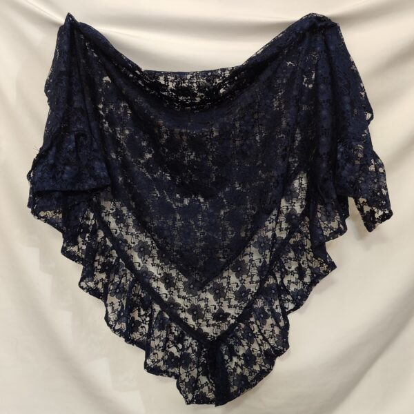 Scarf for Women – Elegant Dentelle Lace with Delicate Floral Pattern