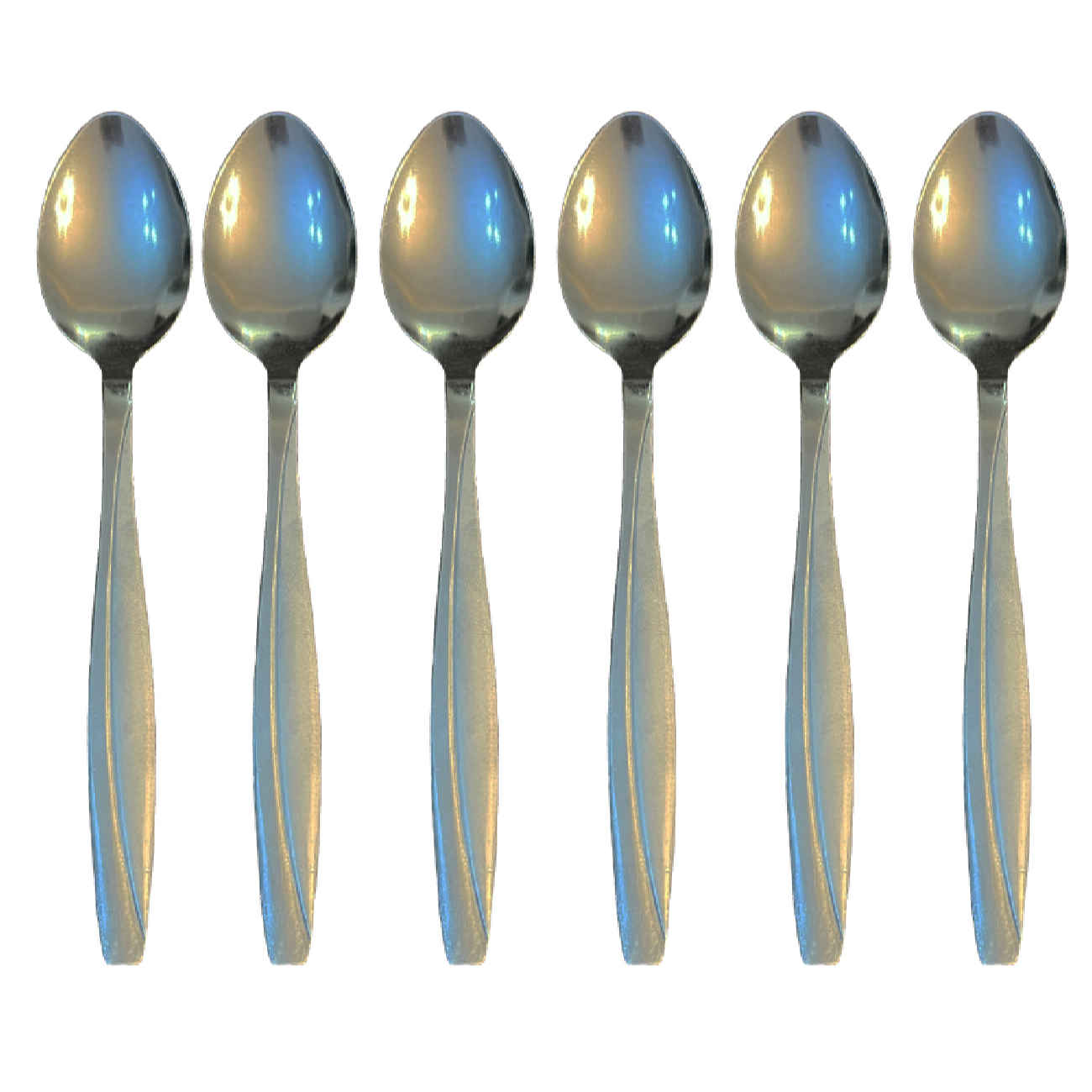 Steel Jam Spoon Set - Suitable for Preserves, Pack of 6