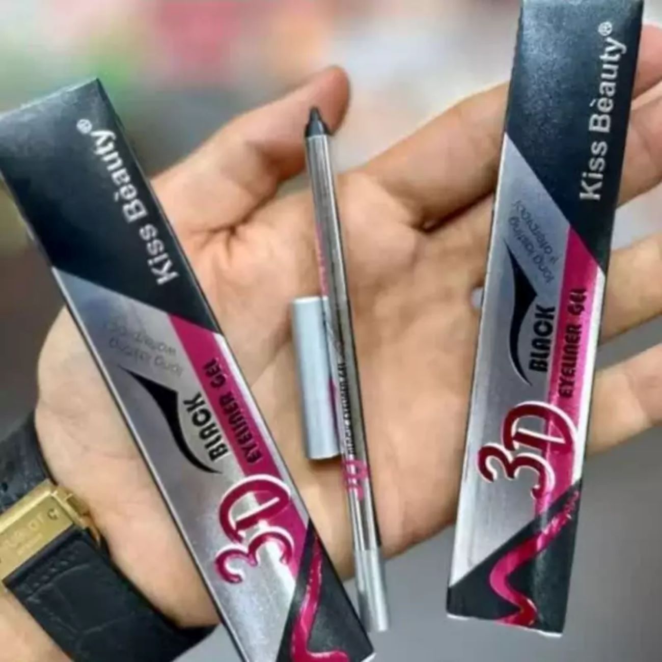 Waterproof Black Surma Kohl Pencil (5x)