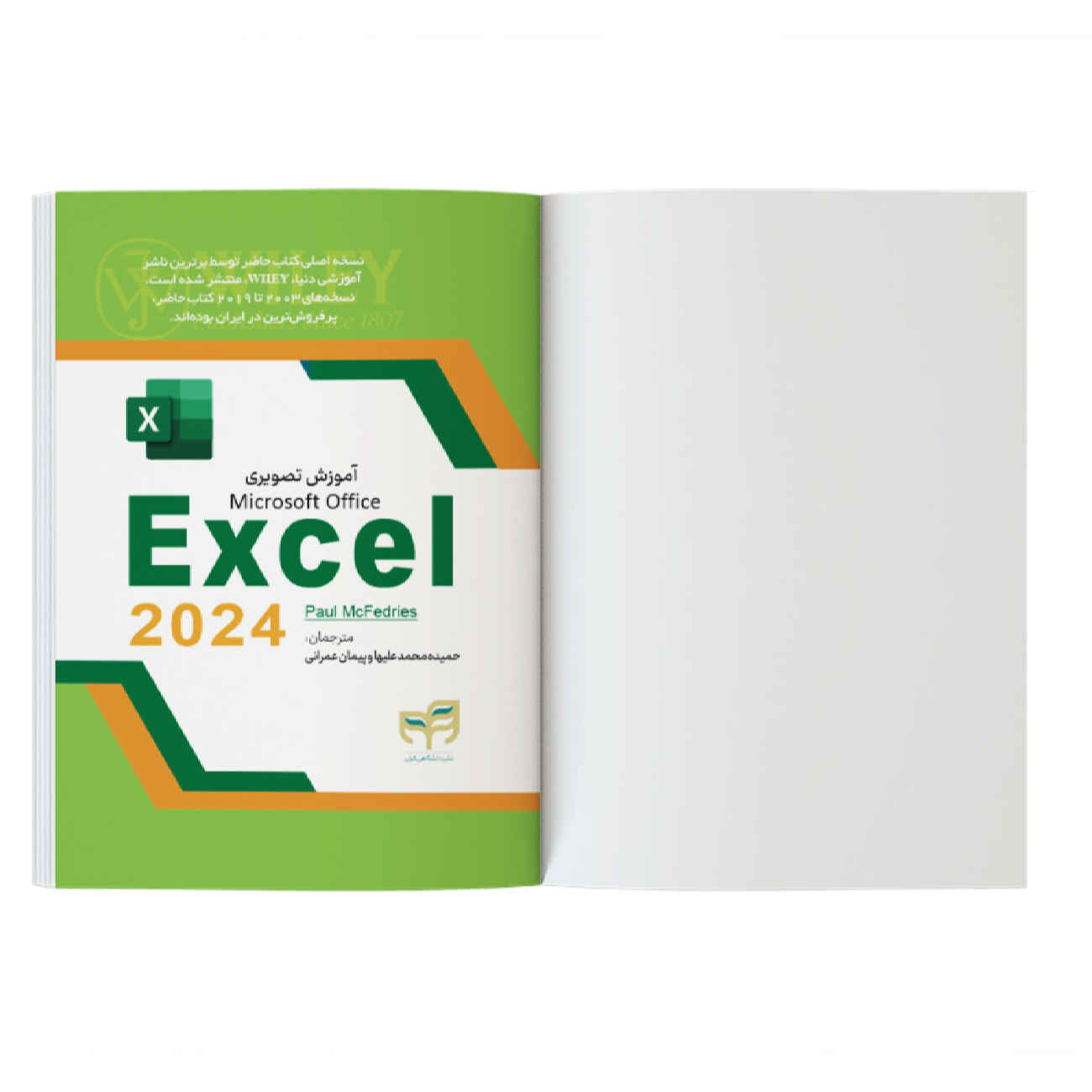 Teach Yourself Visually Excel 2024 by Paul McFedries (Farsi)