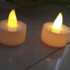 Tealight LED Candle Simple Elegance for a Cozy Ambiance (Pack of 10)
