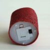 Tealight LED Candle for a Festive Glow Red Glitter (Pack of 10)