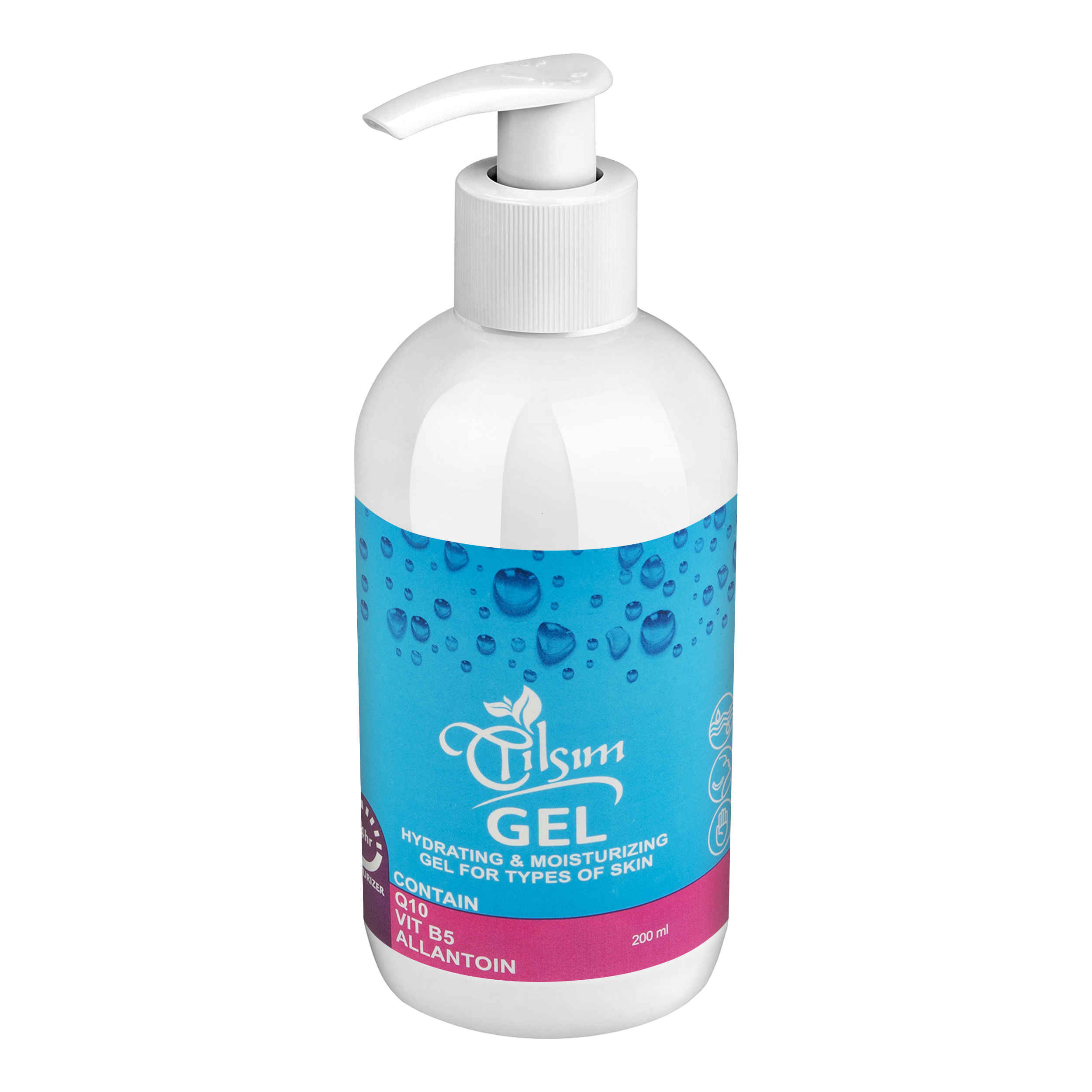 Tilsim WG Hydrating Gel for Hands & Face - Suitable for All Skin Type, 200ml