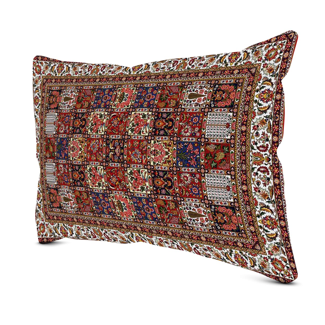 Traditional Persian Patterns in Modern Printed Pillow Covers (2 Pcs)