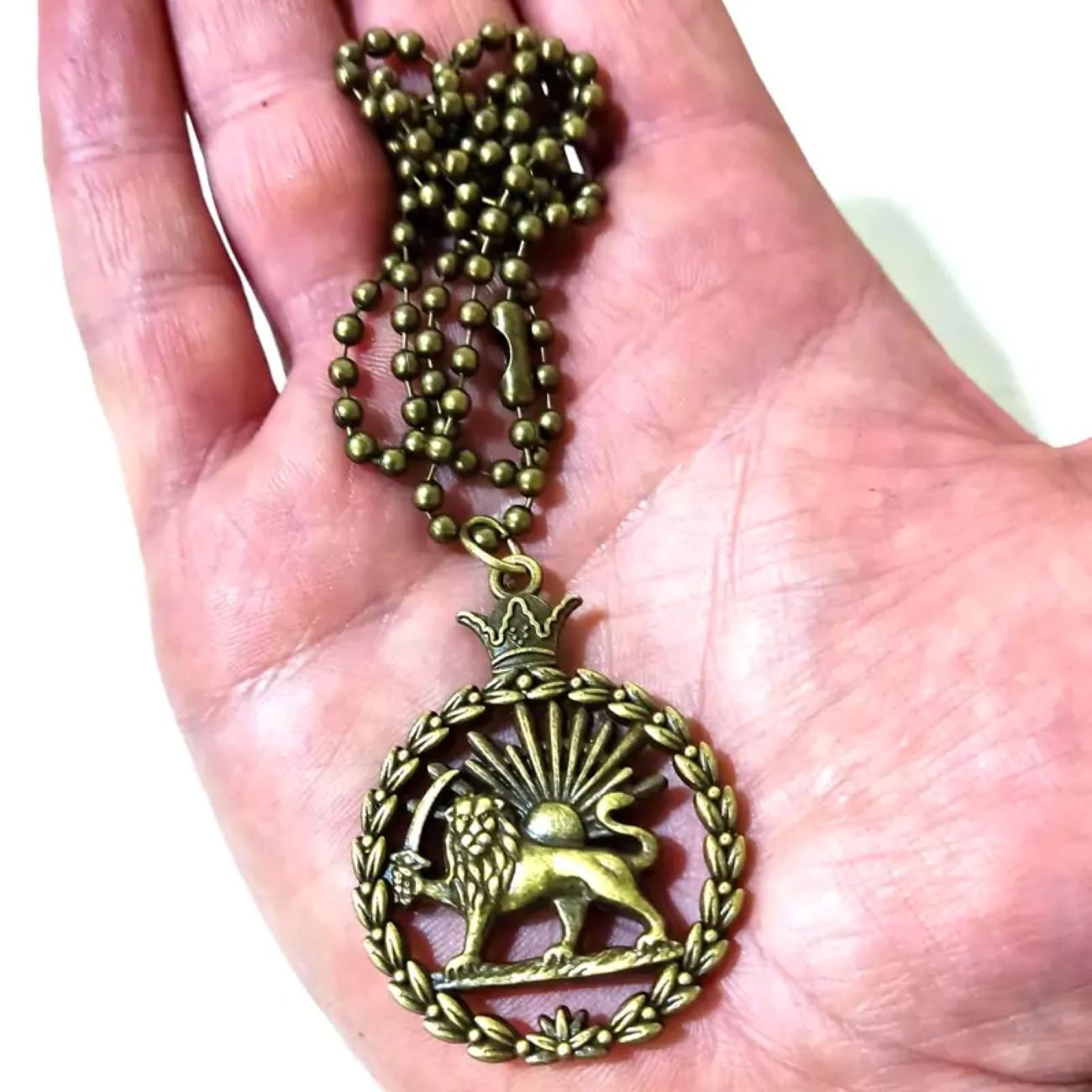 Unique Design Bronze Necklace – Symbol of Persia