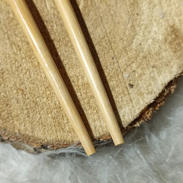Wooden Chopstick – Floral Pattern Made of Bamboo (Set of 2)