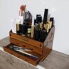 Wooden Makeup and Stationery Stand - Unique & Functional