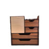 Wooden Makeup and Stationery Stand. Features 4 drawers (one hidden drawer)