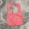 Baby Bib Woodland Creature with Feather and Floral Detail