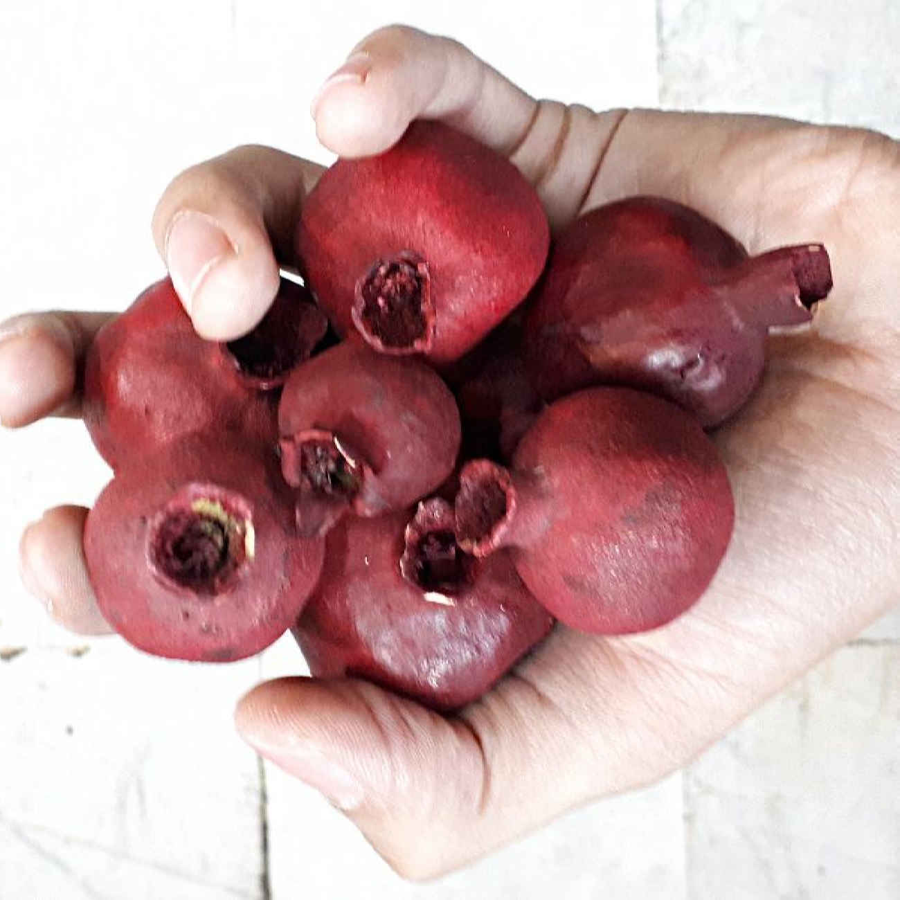 Yalda Dried Pomegranate Model for Perfect Decoration 12-Pack
