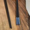 Black Jeweled Melamine Korean Chopsticks Set of 4