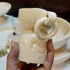 Ceramic Candle Stick Hanging Ring Design for Haft-Seen and Decoration