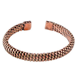 Copper Cuff Bracelet – Classic & Minimalist Design Suitable for Stacking or Solo Style