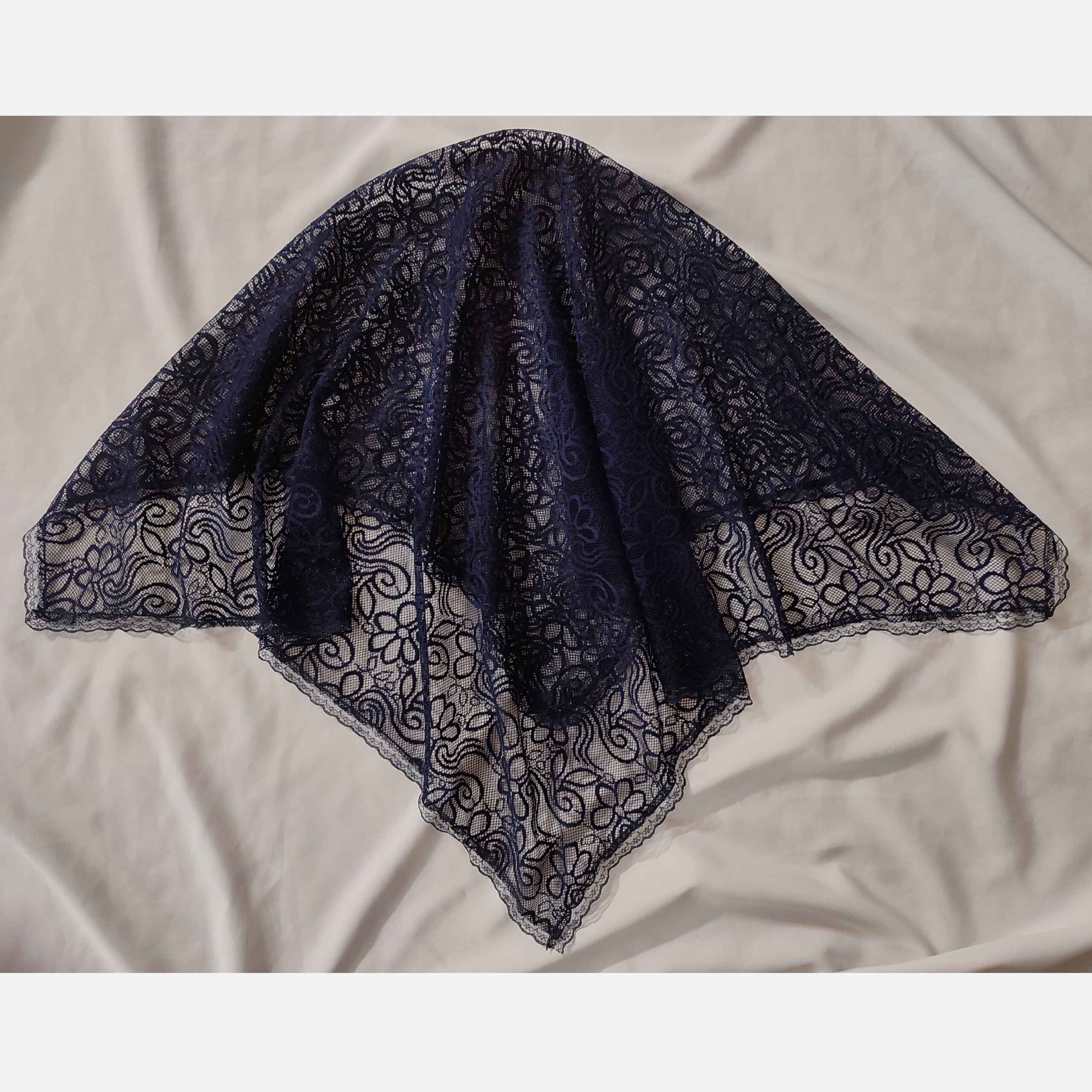 Dantel Mini Scarf - Suitable for Evening Gathering and Special Occasion II