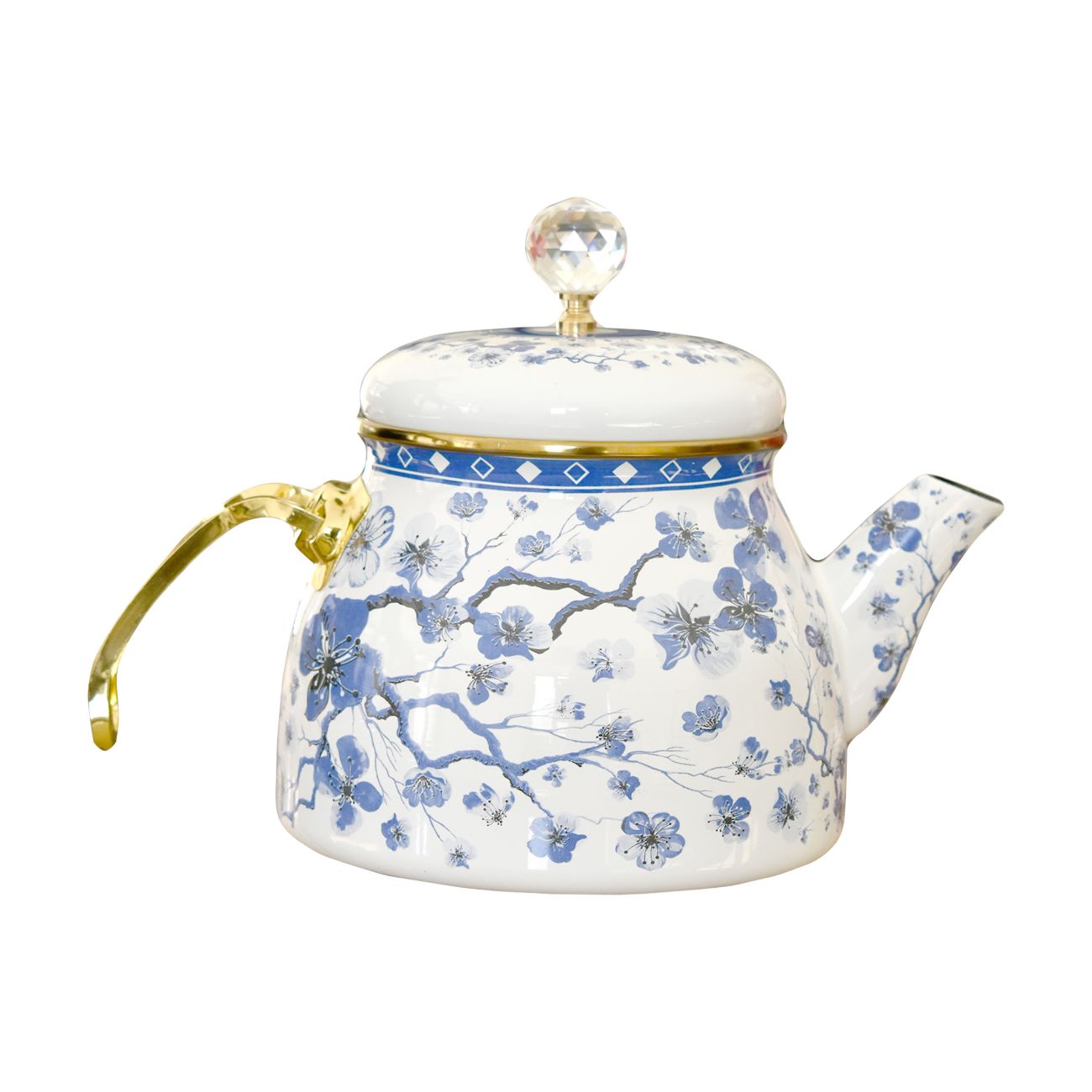 Enamel Kettle and Teapot Set – Classic Design for Home and Kitchen