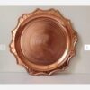 Hand-Hammered Large Copper Serving Tray – Perfect for Hosting Guests or Decorative Displays (4)