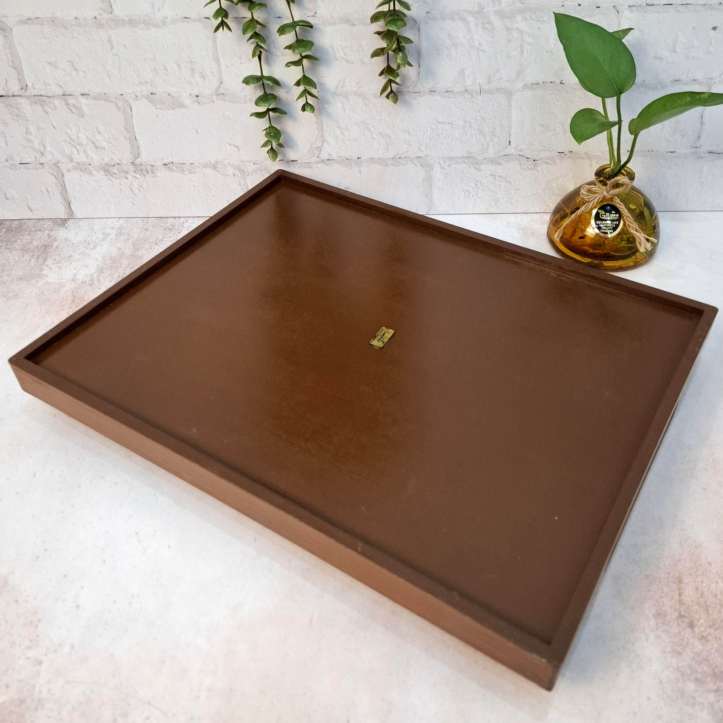Handmade Persian Wooden Tray – Great for Serving or Table Display