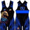 Iranian Wrestling Singlet – Traditional Sleeveless Design for Champions