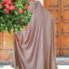 Islamic Namaz Chador with Front-Closed & Sleeves for Women
