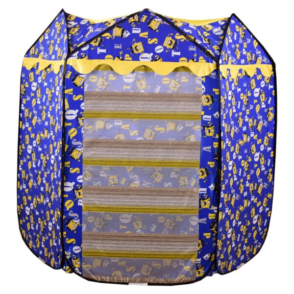 Kids’ Play Tent – Castle Model with SpongeBob Design