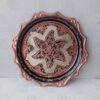 Large Copper Serving Tray in Star Design with Silver Inlay and Nano Finish (2)