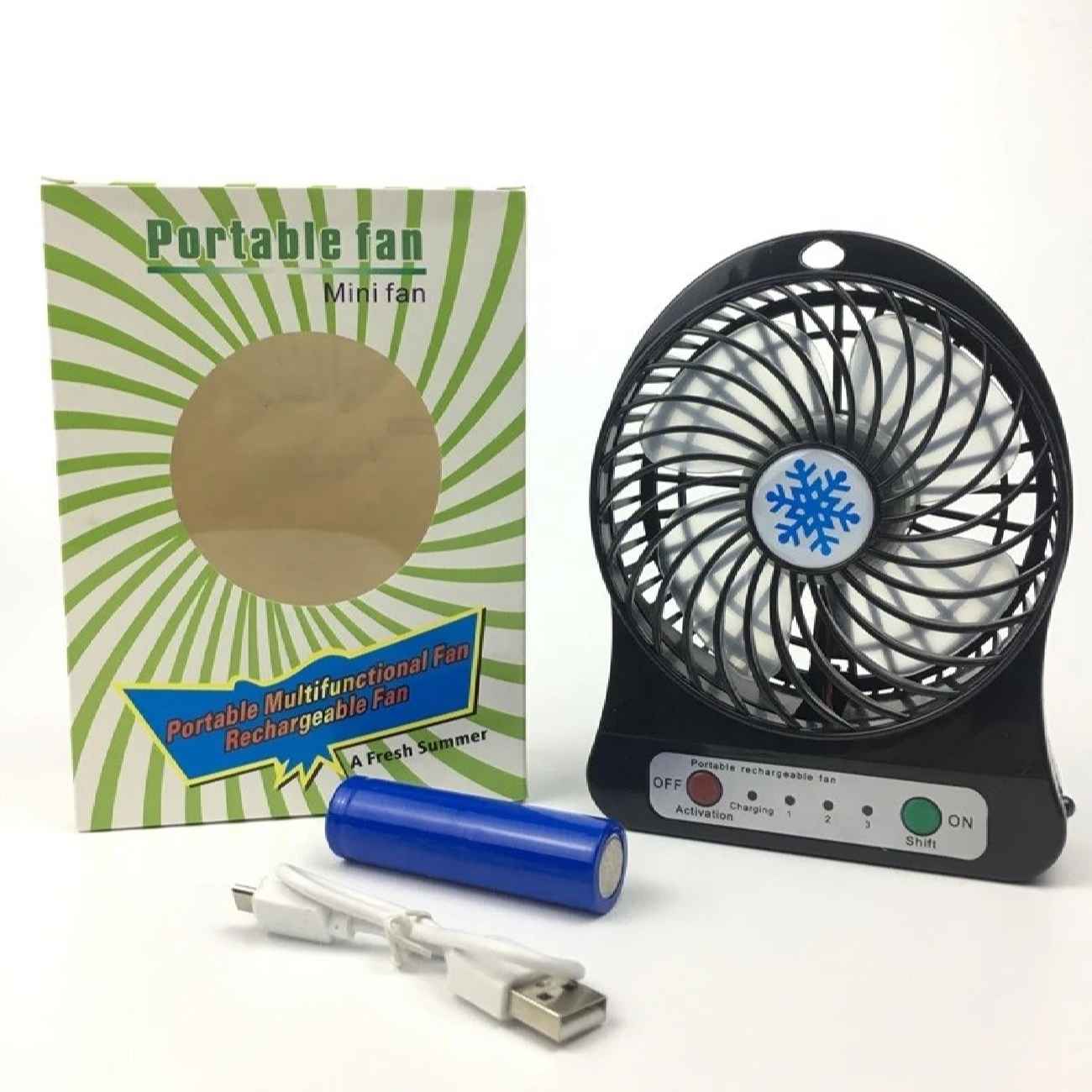 Portable Hand Fan – Suitable for Office, Classroom or Work-from-Home Setups