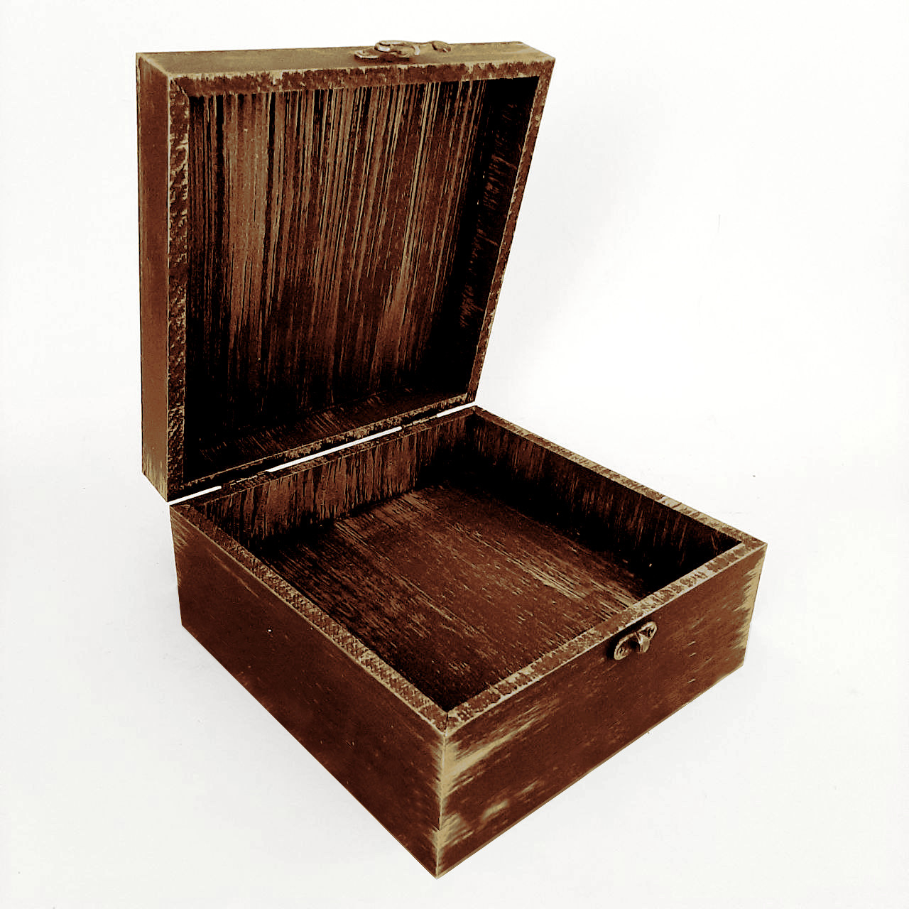 Wooden Gift Box – Handcrafted with Rustic Style Great for Jewelry, Watches & More