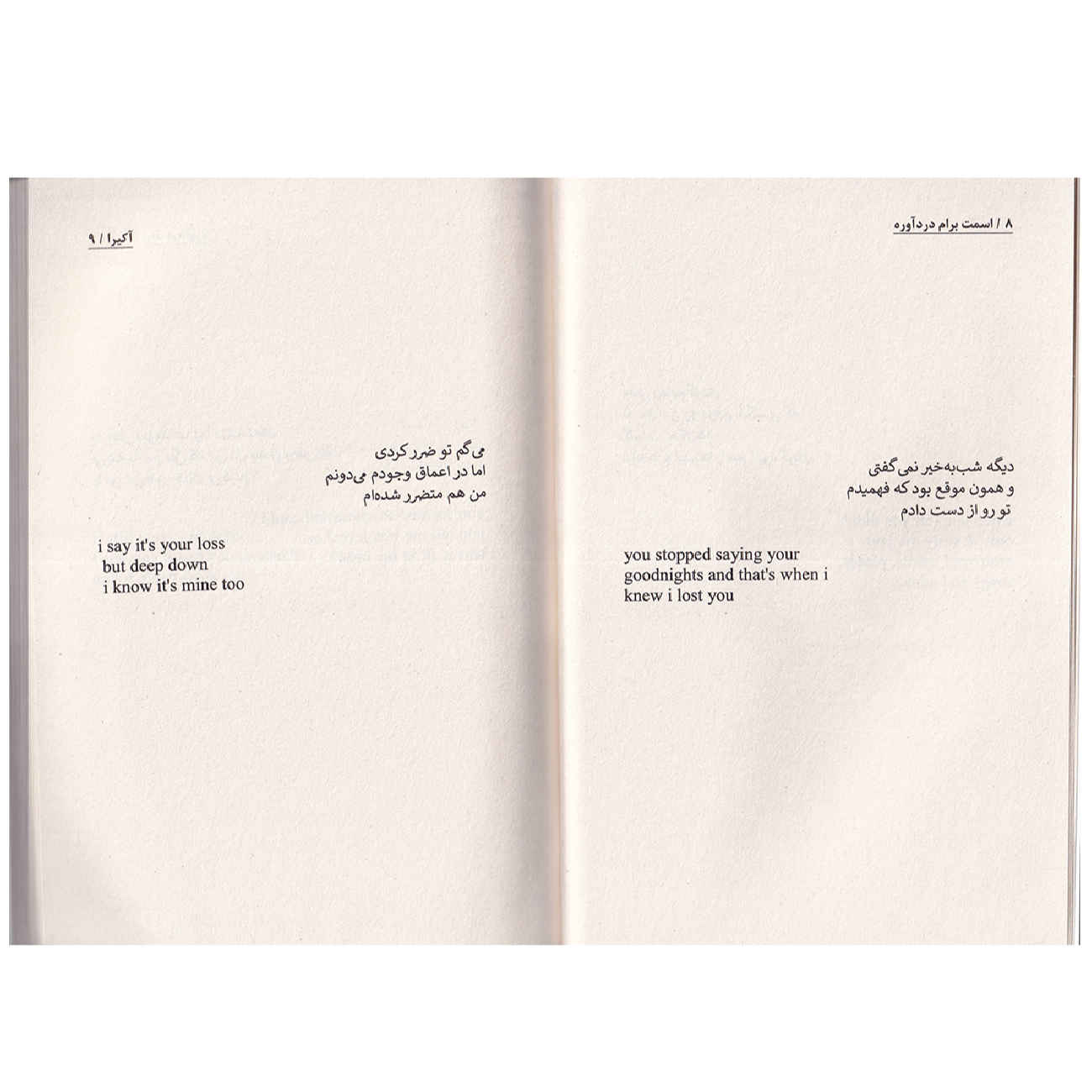 Your Name Hurts by Akhira (Farsi)