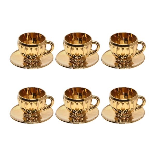 12-piece cup and saucer set, model MANILA