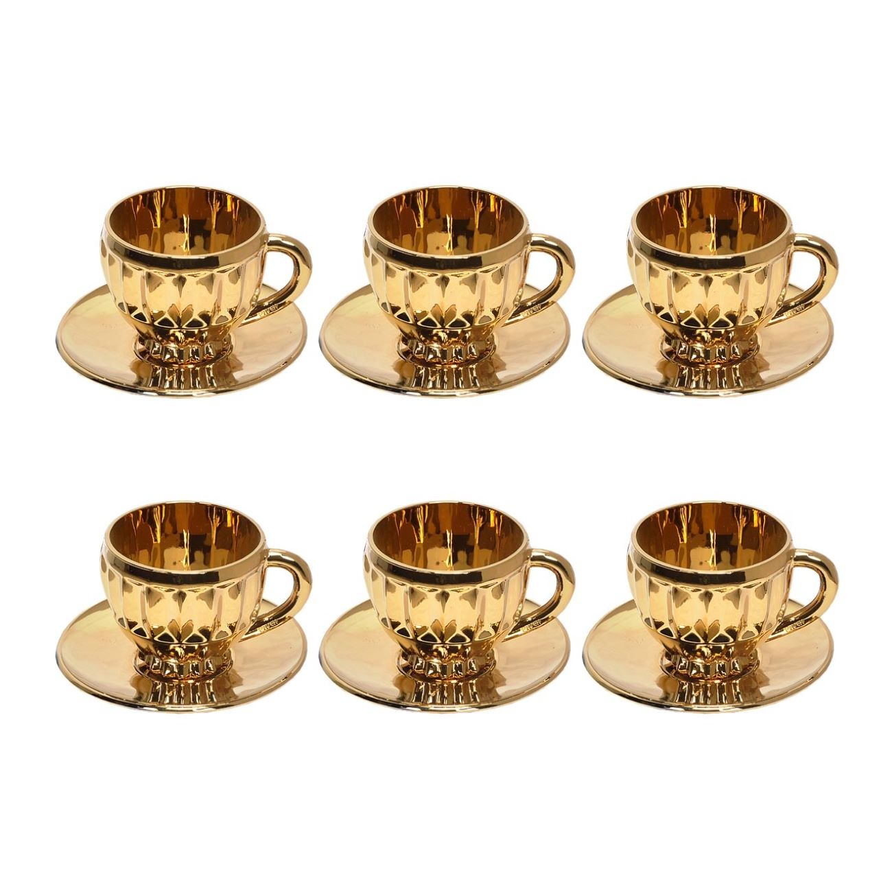 12-piece cup and saucer set, model MANILA