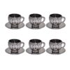 12-piece cup and saucer set, model MANILA