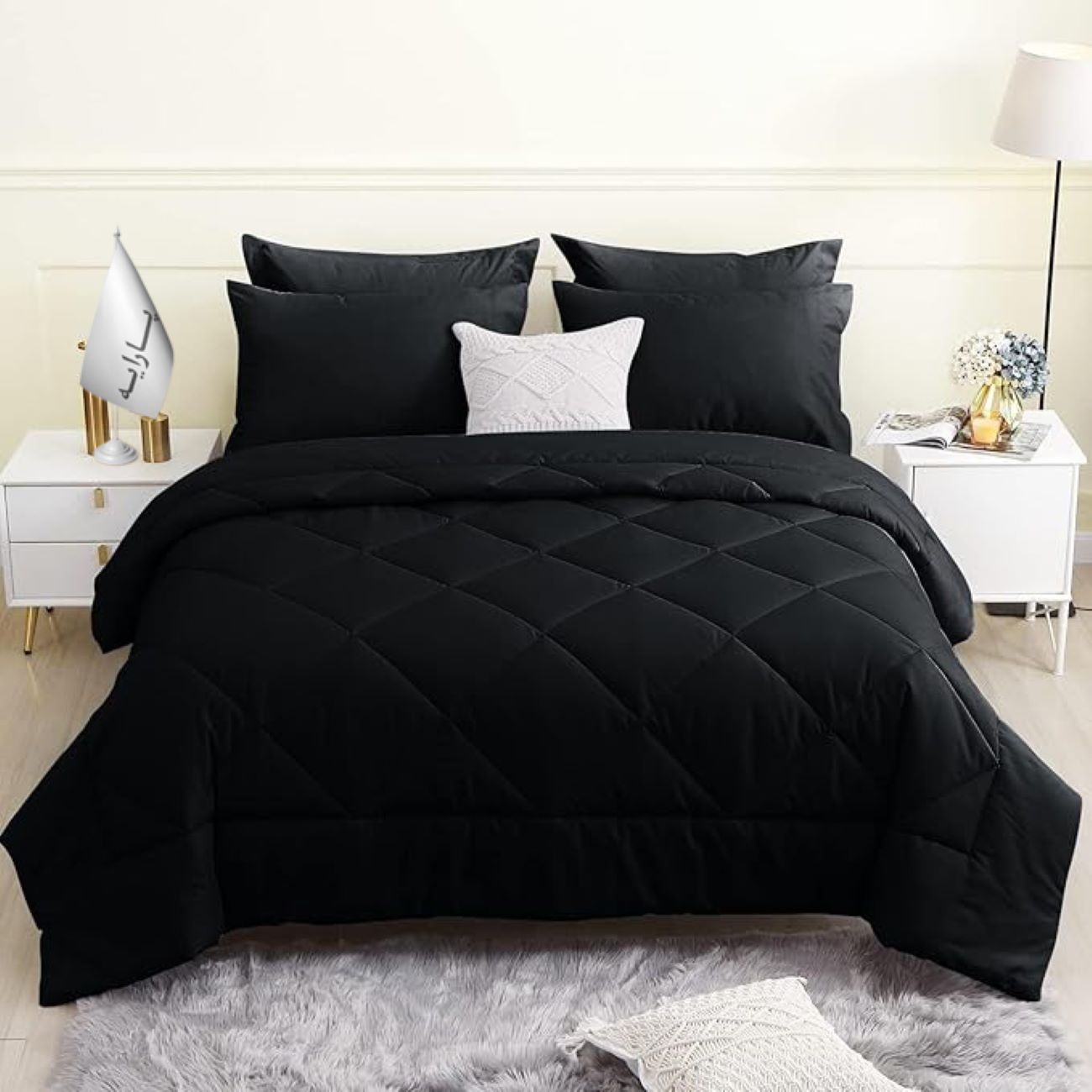 All-in-One Double Bed Bedding Set – 6 Essentials Included