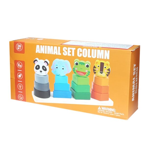 Animal & Shape Recognition Toy – Montessori-Inspired Educational Game for Kids