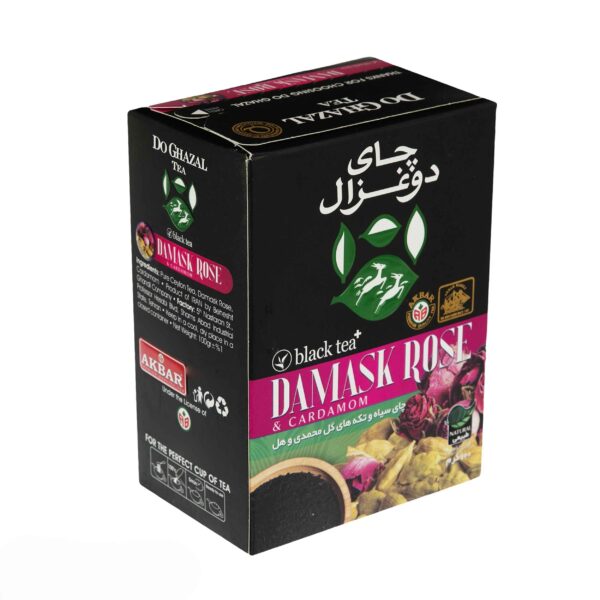 Aromatic Do Ghazal Black Tea – Rose & Cardamom Infused 100g Pack of 5