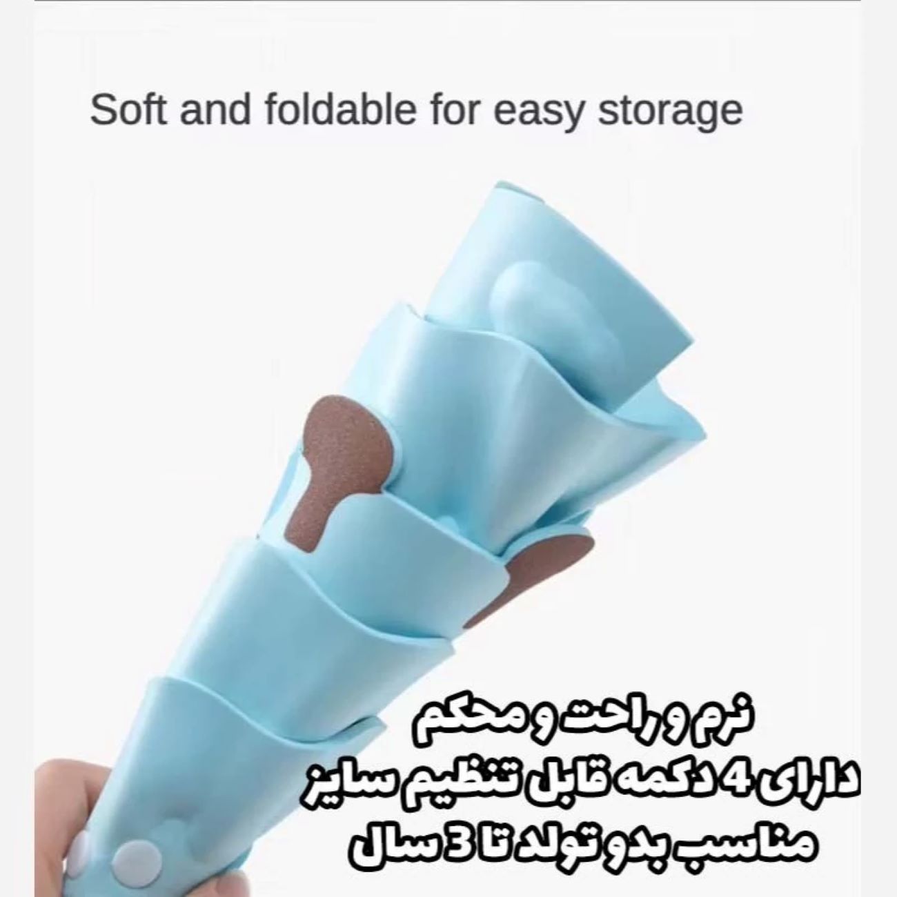 Baby Bath Protective Hat to Prevent Water from Reaching Eyes & Face