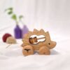 Baby Hedgehog Rattle Toy – Smooth Finish and Lightweight