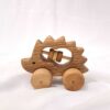 Baby Hedgehog Rattle Toy – Smooth Finish and Lightweight