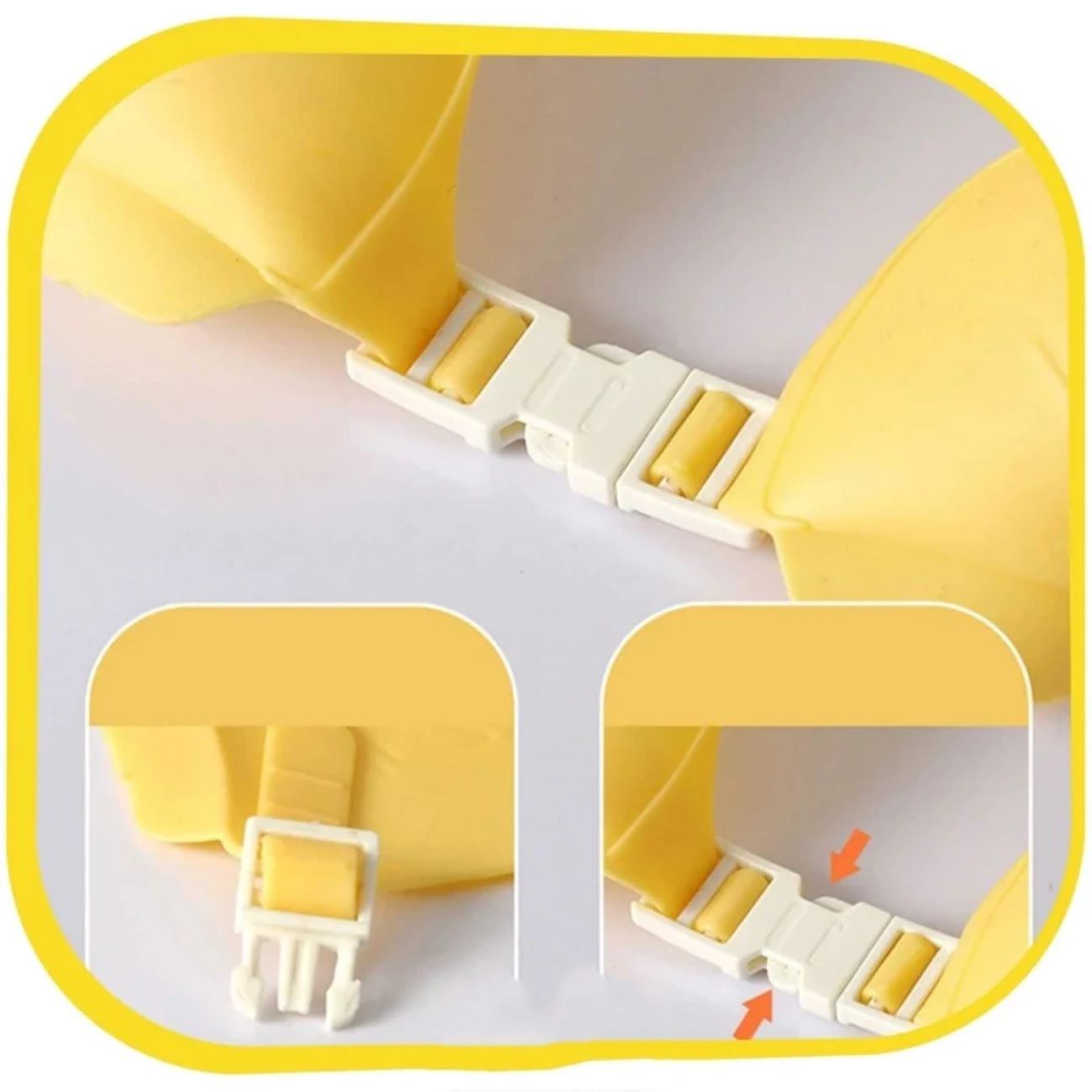 Baby Shower Cap with Cute Crown Design – Silicone Material