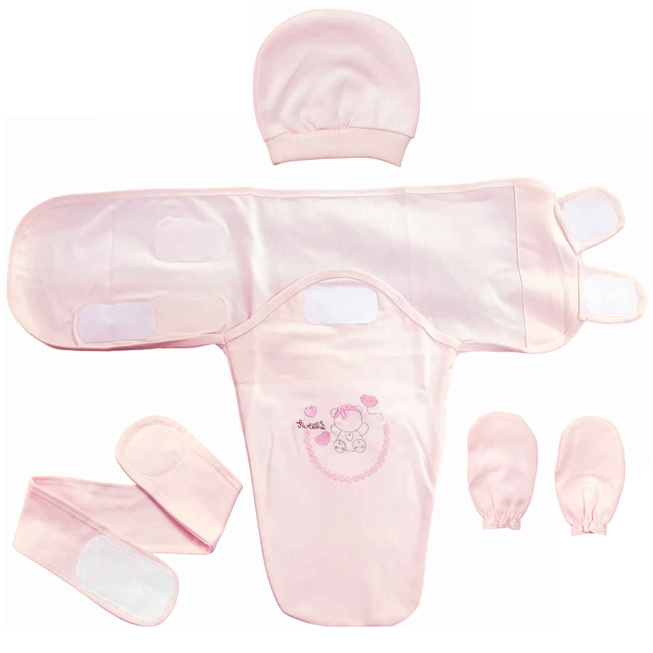 Baby Swaddle for Better Sleep – Soft, Cozy & Safe for Your Little One Set of 4