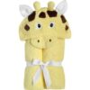 Baby and Toddler Towel, Giraffe Design Sitable for 0-12 Months Size 100x100 cm