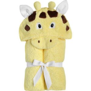 Baby and Toddler Towel, Giraffe Design Sitable for 0-12 Months  Size 100×100 cm