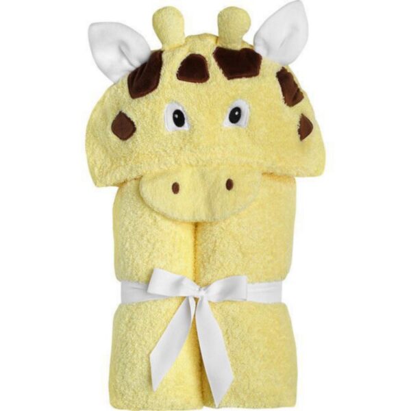 Baby and Toddler Towel, Giraffe Design Sitable for 0-12 Months  Size 100×100 cm