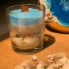 Beach-Themed Glass Jar Candle – Ocean Waves Scent, Coastal Vibes