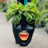 Large Smiling Face Design Wall Vase – Artistic Home Décor for Unique Spaces