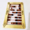 Brass Chortkeh – Traditional Persian Abacus for Counting & Calculation