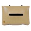 Car Napkin Holder – Luxury Leather Tissue Case for Vehicle with Built-in Pen Holder